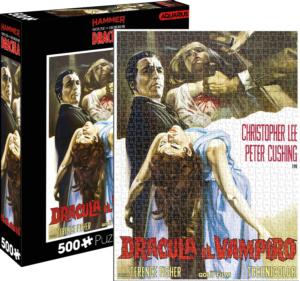 Hammer Dracula Movies & TV Jigsaw Puzzle By Aquarius