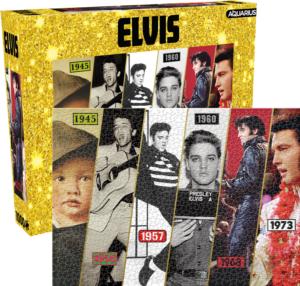 Elvis Timeline Famous People Jigsaw Puzzle By Aquarius