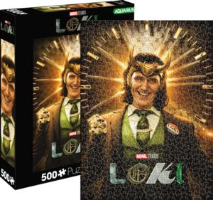 Marvel Loki Superheroes Jigsaw Puzzle By Aquarius