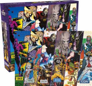 Guardians of the Galaxy Timeline  Movies & TV Jigsaw Puzzle By Aquarius