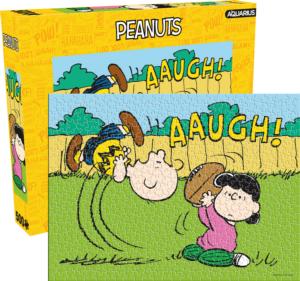 Peanuts Lucy Football Cartoons Jigsaw Puzzle By Aquarius