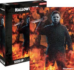 Halloween 2 Fire Movies & TV Jigsaw Puzzle By Aquarius