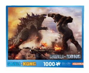 Godzilla vs Kong Movies & TV Jigsaw Puzzle By Aquarius