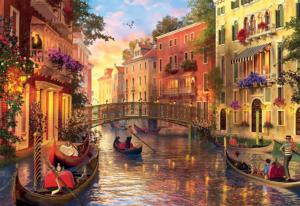 Sunset In Venice Lakes & Rivers Jigsaw Puzzle By Educa