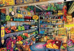 The Farmers Market Fruit & Vegetable Jigsaw Puzzle By Educa