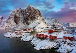 Lofoten Islands, Norway Seascape / Coastal Living Jigsaw Puzzle By Educa