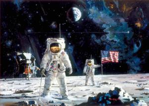 First Men On The Moon History Jigsaw Puzzle By Educa