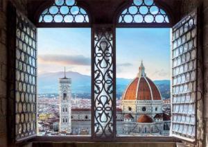 Views Of Florence Italy Jigsaw Puzzle By Educa