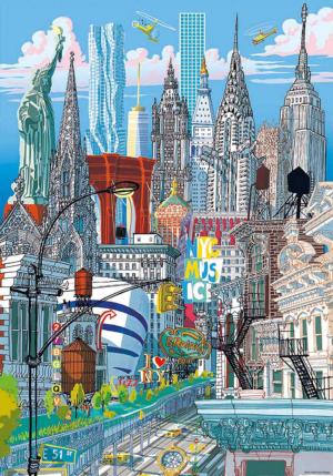 New York Cities Jigsaw Puzzle By Educa