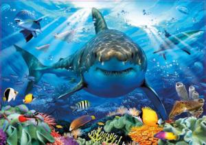 Great White Shark Fish Jigsaw Puzzle By Educa