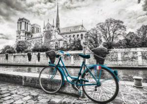 Bike Near Notre Dame Bicycles Jigsaw Puzzle By Educa