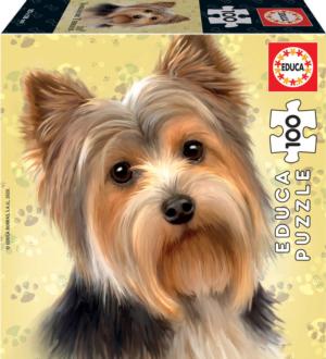 Yorkshire Terrier Dogs Jigsaw Puzzle By Educa
