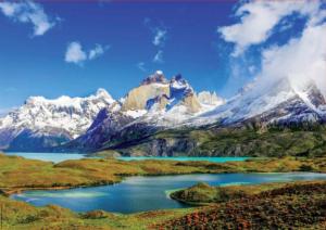 Torres Del Paine, Patagonia Mountain Jigsaw Puzzle By Educa