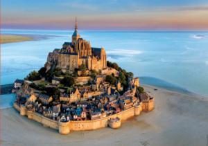 Mont Saint Michel From The Air