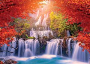 Waterfall In Thailand Lakes & Rivers Jigsaw Puzzle By Educa