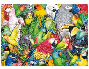 Parrots Flower & Garden Jigsaw Puzzle By Educa