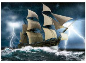 Perfect Storm Boat Jigsaw Puzzle By Educa