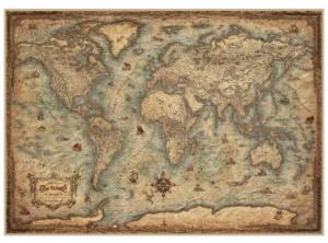 Map Of The World Maps & Geography Jigsaw Puzzle By Educa