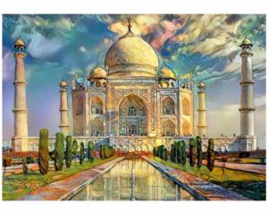 Taj Mahal  Landmarks & Monuments Jigsaw Puzzle By Educa