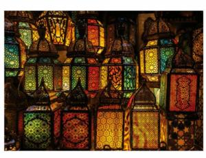 Lantern Collage Rainbow & Gradient Jigsaw Puzzle By Educa