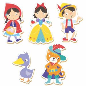 Once Upon A Time Children's Cartoon Shaped Pieces By Educa