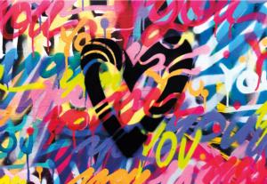 Love You By Jason Naylor Contemporary & Modern Art Jigsaw Puzzle By Turner