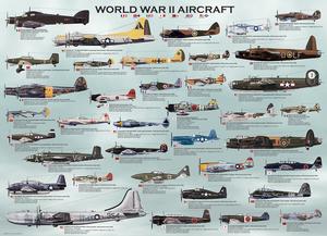 World War II Aircraft Military / Warfare Jigsaw Puzzle By Eurographics