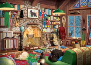 Cozy Country Cabin Cottage / Cabin Jigsaw Puzzle By Colorcraft