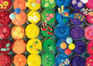 Cupcake Rainbow Dessert & Sweets Jigsaw Puzzle By Colorcraft