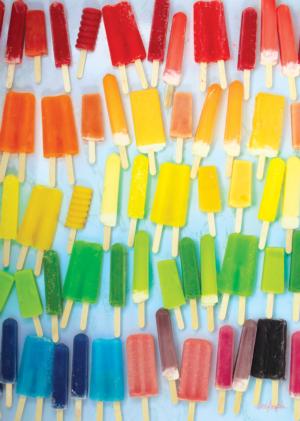 Popsicle Rainbow Dessert & Sweets Jigsaw Puzzle By Colorcraft