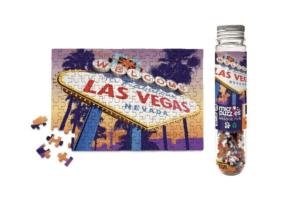 Las Vegas Sunset  Las Vegas Miniature Puzzle By Micro Puzzles