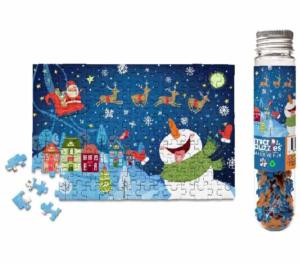 Here Comes Santa Christmas Miniature Puzzle By Micro Puzzles