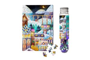 Alpine Village Winter Miniature Puzzle By Micro Puzzles