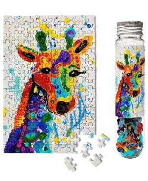 Rainbow Giraffe Animals Miniature Puzzle By Micro Puzzles