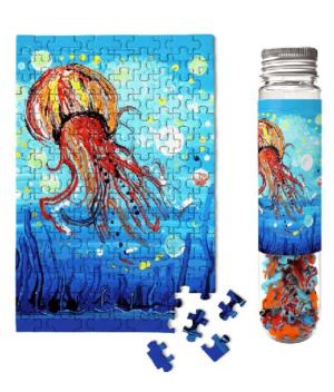  Bubbly Jellyfish Sea Life Miniature Puzzle By Micro Puzzles