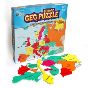 Europe Maps & Geography Children's Puzzles By Geo Toys