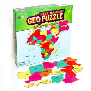 Africa - Scratch and Dent Africa Children's Puzzles By Geo Toys