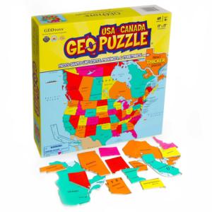 United States & Canada Canada Children's Puzzles By Geo Toys
