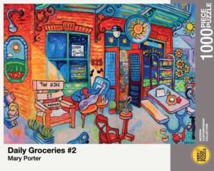 Daily Groceries #2 Shopping Jigsaw Puzzle By Very Good Puzzle