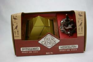 Pyramid and Hieroglyph By Project Genius
