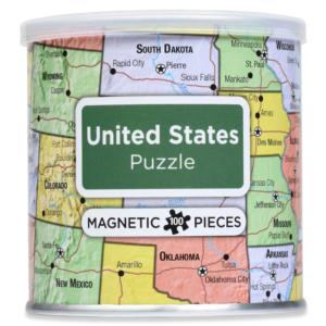 United States Puzzle Maps & Geography Magnetic Puzzle By Geo Toys