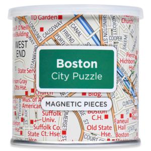 City Magnetic Puzzle Boston Boston Magnetic Puzzle By Geo Toys