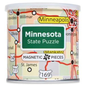 City Magnetic Puzzle Minnesota Magnetic Puzzle By Geo Toys
