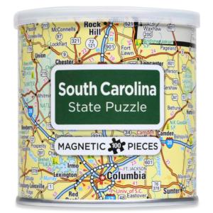 City Magnetic Puzzle South Carolina Magnetic Puzzle By Geo Toys