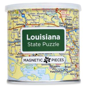 City Magnetic Puzzle Louisiana Magnetic Puzzle By Geo Toys