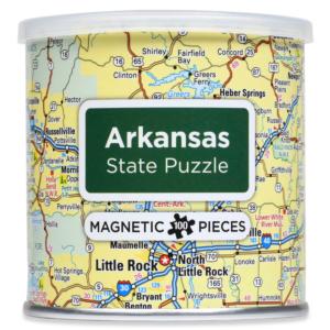 City Magnetic Puzzle Arkansas Magnetic Puzzle By Geo Toys