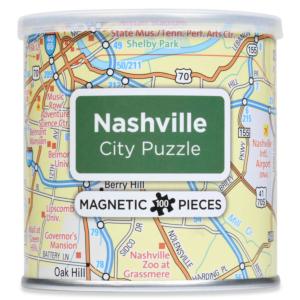 City Magnetic Puzzle Nashville Magnetic Puzzle By Geo Toys