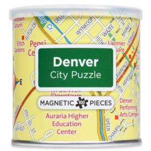 Magnetic Puzzle Denver Maps / Geography Magnetic Puzzle By Geo Toys