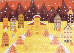 Snow Darn Cold Christmas Jigsaw Puzzle By Puzzledly