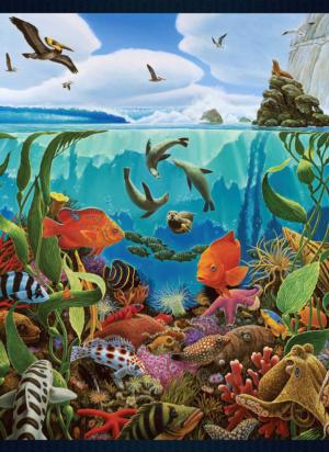 California Roll Under The Sea Jigsaw Puzzle By Lucky Puzzles
